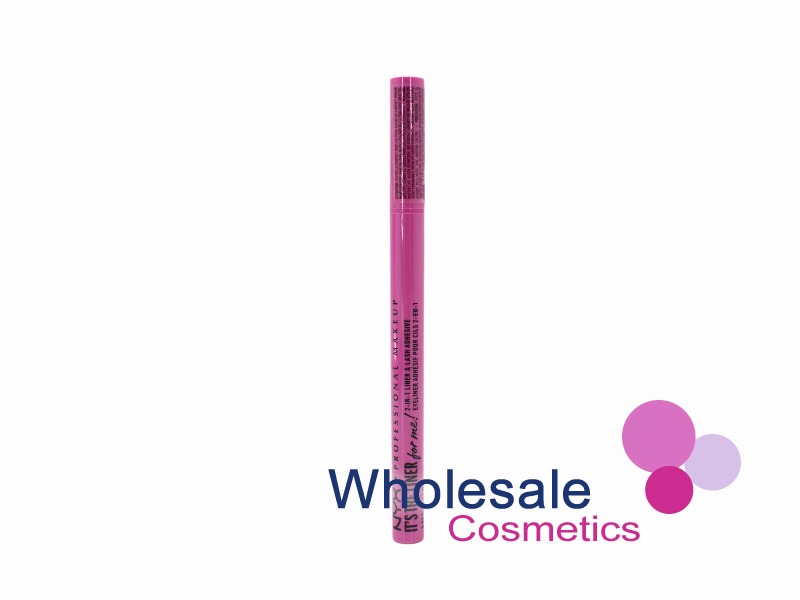 12 x NYX Professional Makeup Jumbo Lash 2in1 Liner & Lash Adhesive - 01 BADDEST BLACK